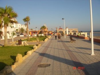 Vista del paseo maritimo de Cañoguerrero