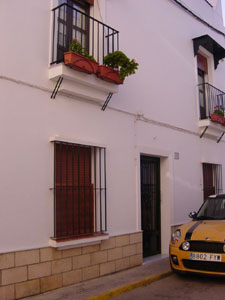 Fachada del piso