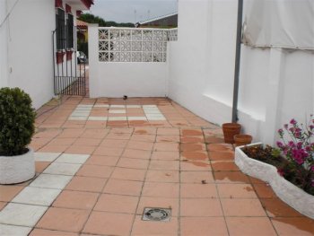 lateral de la casa