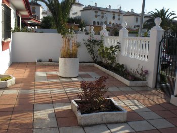 Patio de la vivienda