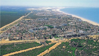 vista aerea de Matalascaas
