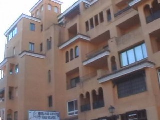 vista de la fachada del edificio