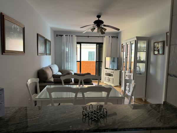 View of the dining room