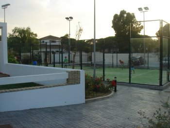 Pista padel.