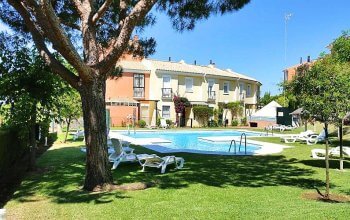 Vista de la piscina