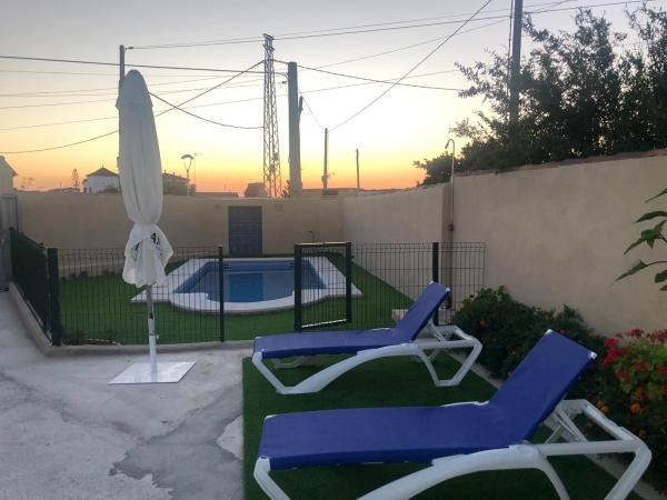 Casa de vacaciones con piscina en conil de la frontera