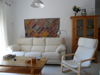 Salón con acceso a la terraza