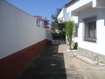 lateral de la casa