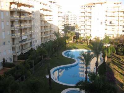 Vista de la urbanizacion desde la terraza