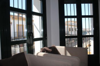 vista desde los Apartamentos los peregrinos