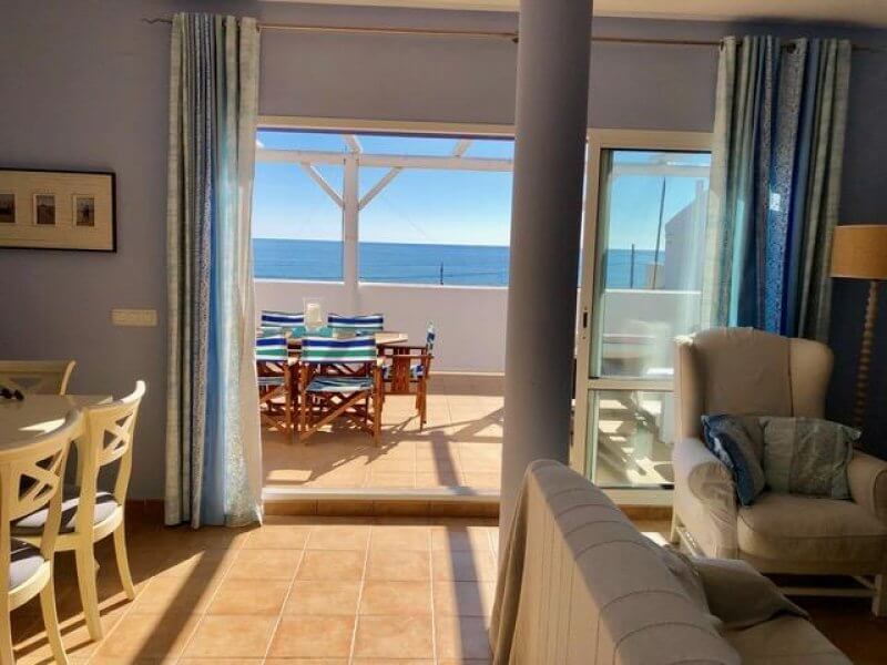 Casa en primera lnea de playa en Mazagon