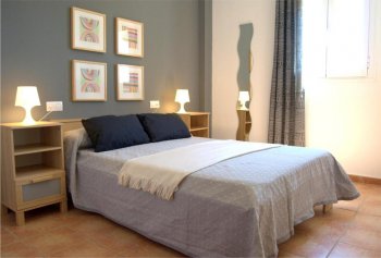 Apartamentos vacaciones económicos en Pinares de Lepe ( Dormitorio )