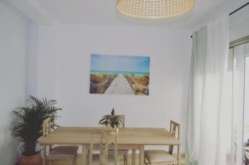 Comedor Apartamento vacacional Barbate LA YERBABUENA