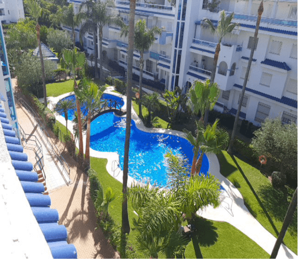 Vista urbanizacin interior desde terraza