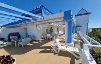Penthouse in Costa Ballena with barbecue, Air Conditioning and WIFI