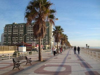 Paseo maritimo de Puerto Santa maria