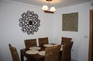 table and chairs in the living room