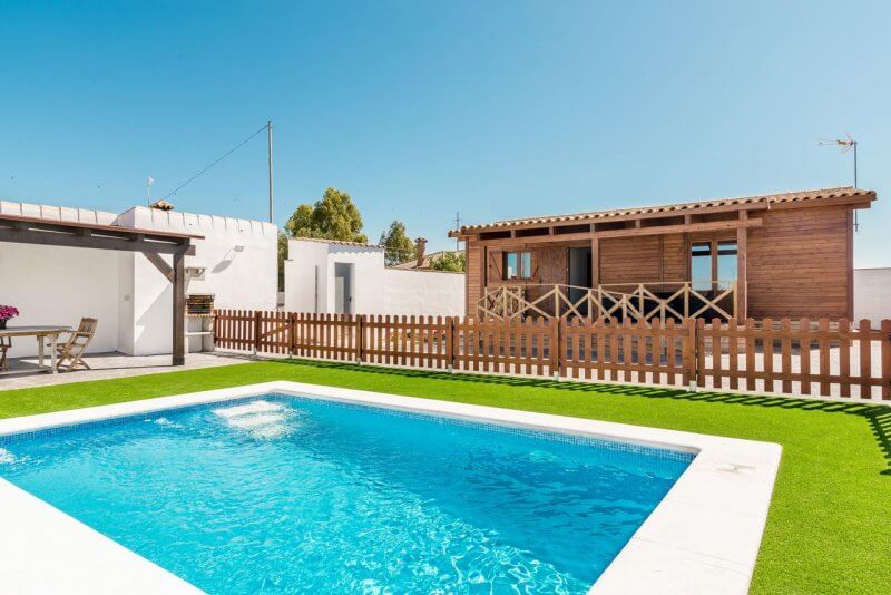 Casa de Campo en conil con piscina para 4 personas