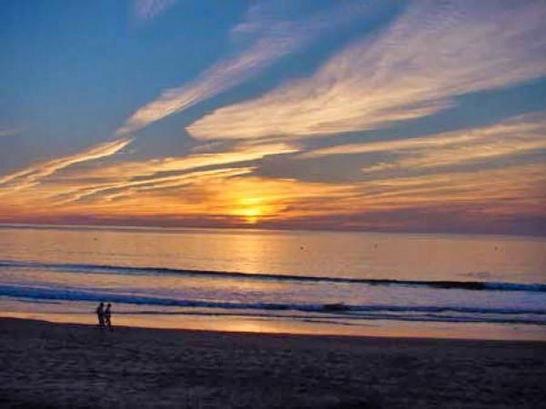 Preciosas puestas de sol en Costa Ballena