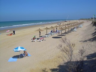 Playa de costa ballena)