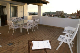 Vista de la terraza