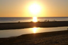 atardecer en matalascaas